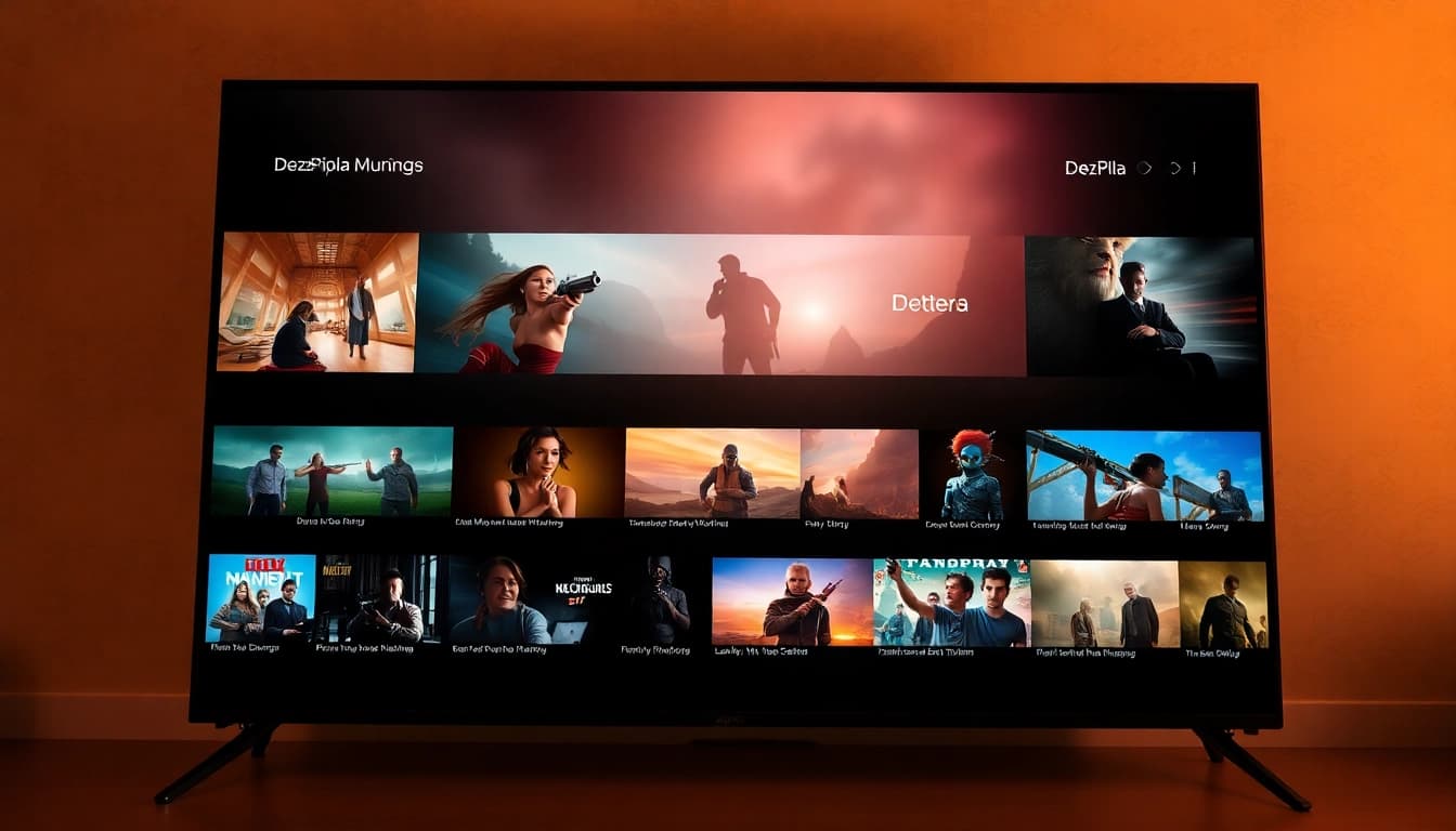 Watch stunning 4K content on DezPila with a diverse array of movies and series available.