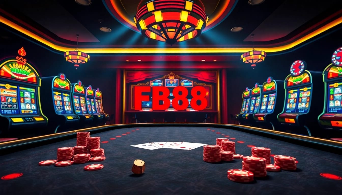 Experience thrilling online gambling at FB88 with vibrant card games and exciting slot machines.