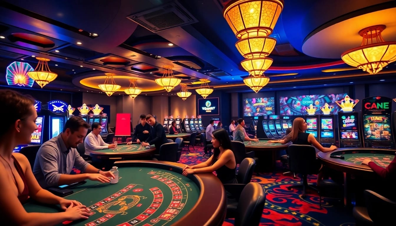 Engaging online gambling interface showcasing Go8's vibrant casino offerings.