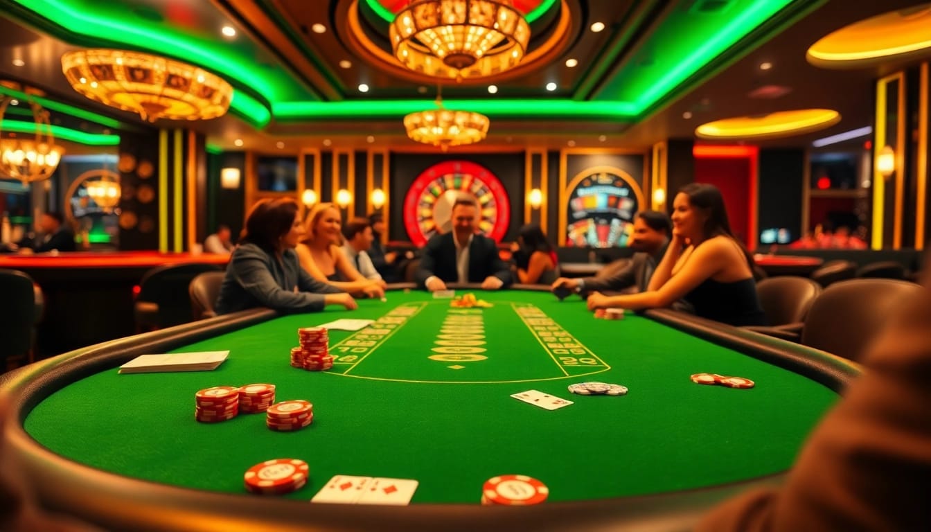 Experience the thrill of high-stakes poker at a luxurious casino featuring the S8 essence of gaming excitement.