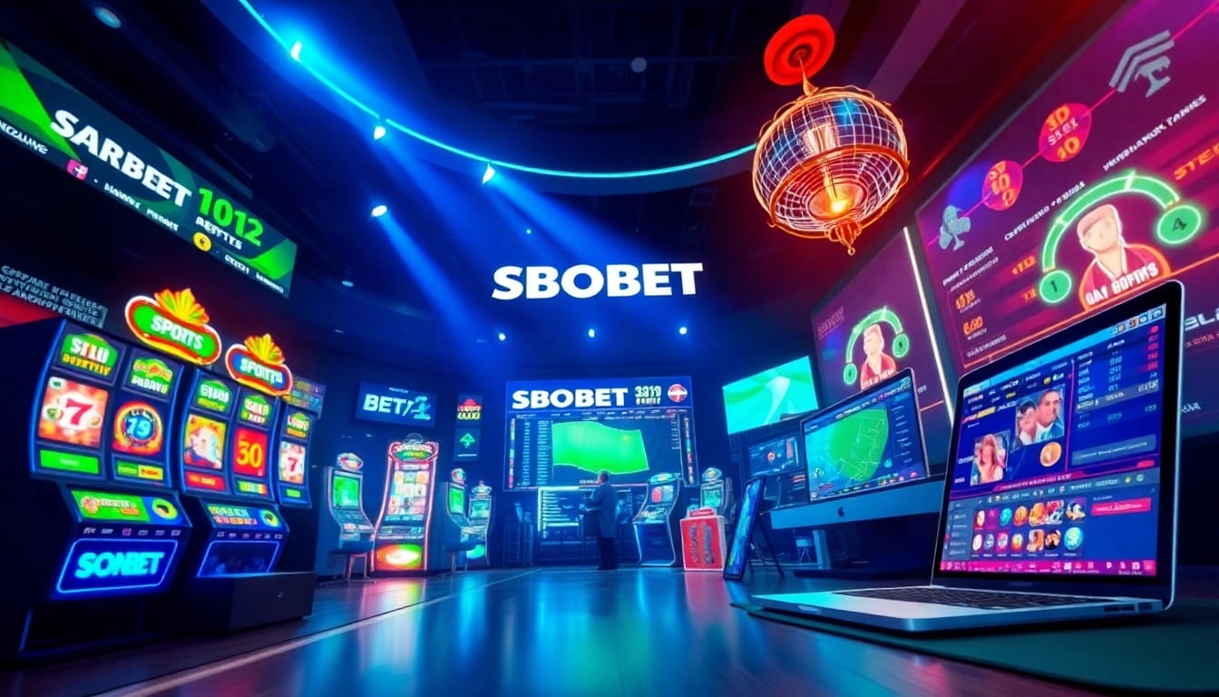 SBOBET.dance online gambling platform showcasing vibrant betting options and a user-friendly interface.