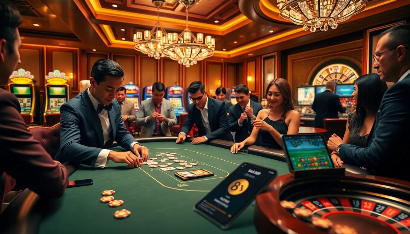 Players enjoy exciting poker games at http://luck8f.cn.com/, highlighted by vibrant casino elements.
