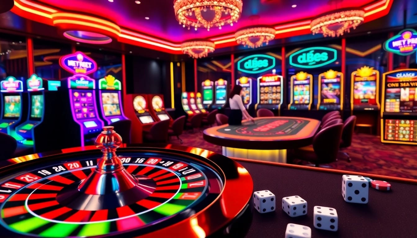 Experience the thrill of dn88 bet at a vibrant online casino with roulette and blackjack.