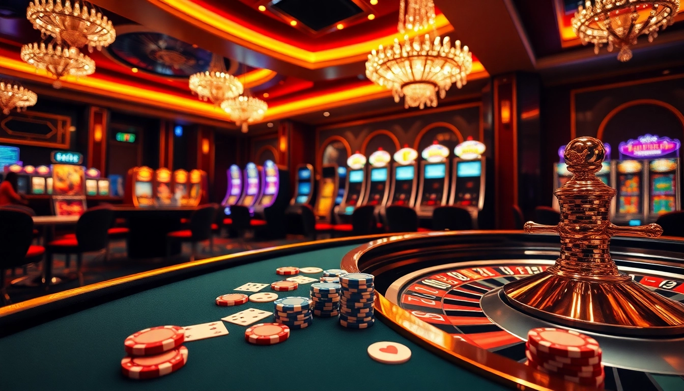 Experience the thrill of gaming at https://79king.osaka/ with vibrant casino tables and exciting betting action.