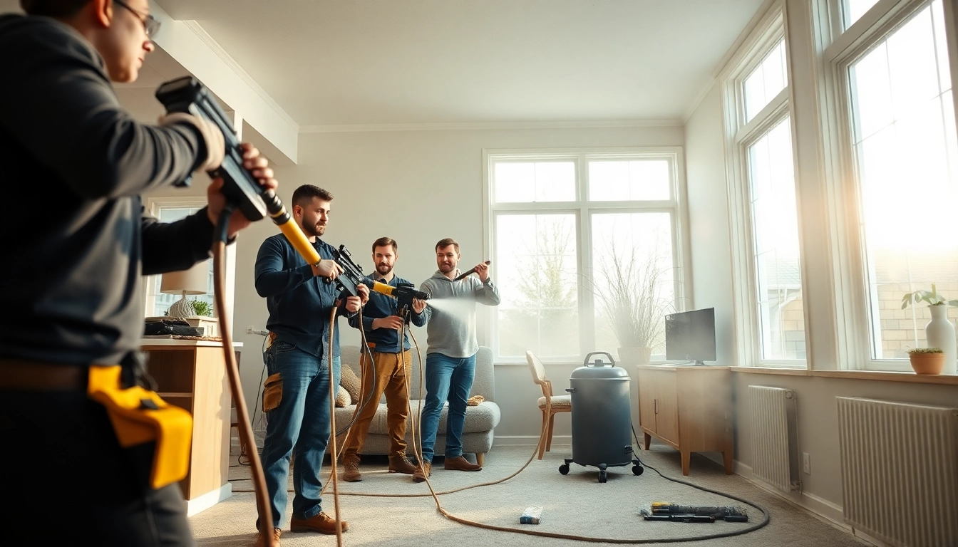 Efficient spray foam removal Littlehampton by experts in a bright, tidy home interior.