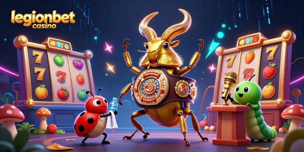 Experience thrilling gameplay at legionbet casino with vibrant 3D slot machines and dynamic characters.