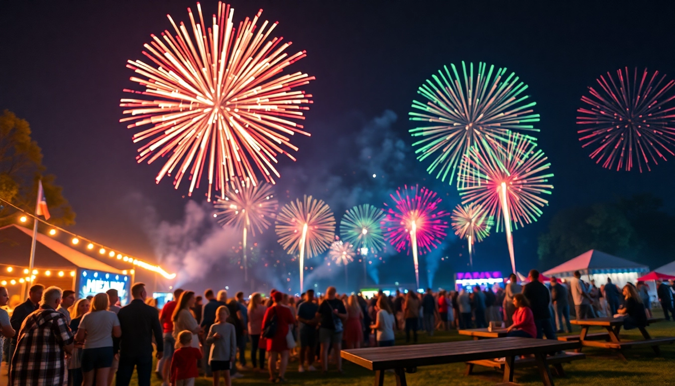 Enjoy fireworks for sale lighting up the night sky with vibrant colors and joyful celebrations.