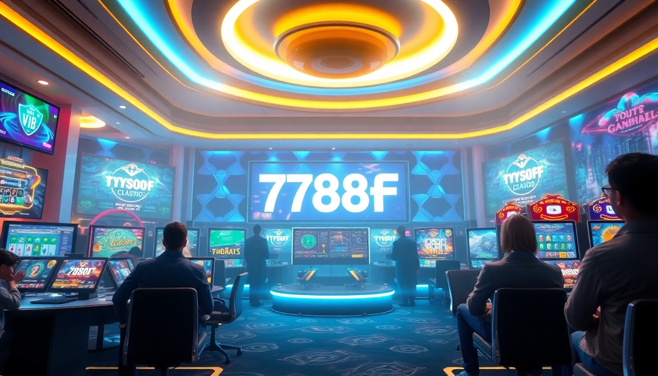 Engaging digital casino showcasing 789f online betting environment with interactive gaming.