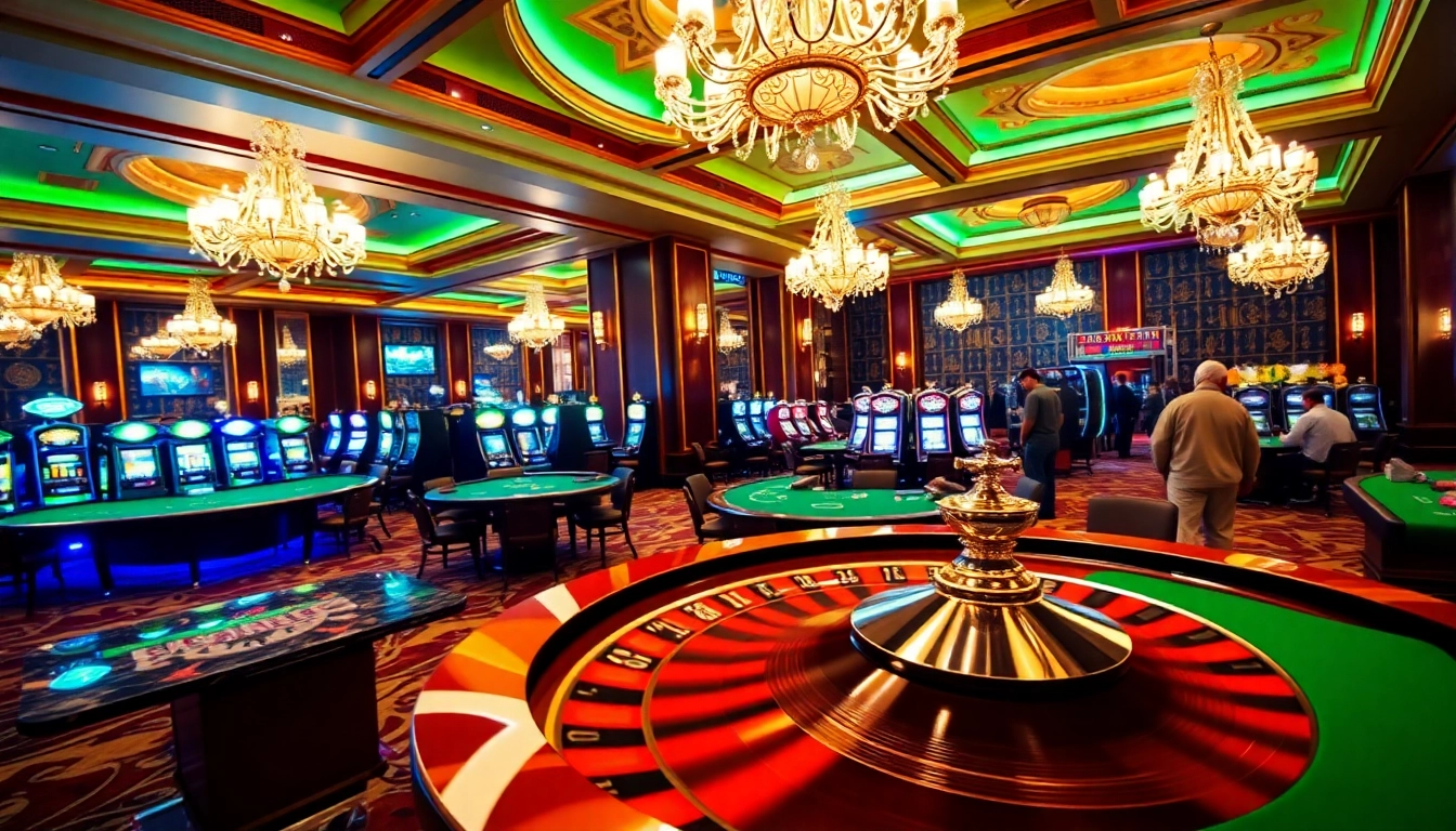Experience the excitement at Trang Chủ QQ88 with thrilling casino games and vibrant atmosphere.