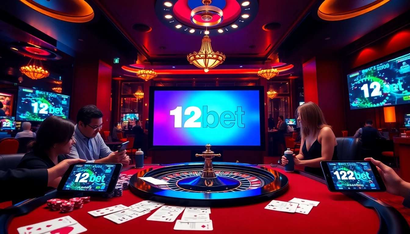 Experience thrilling wins at 12bet with exciting online games and a luxurious casino atmosphere.
