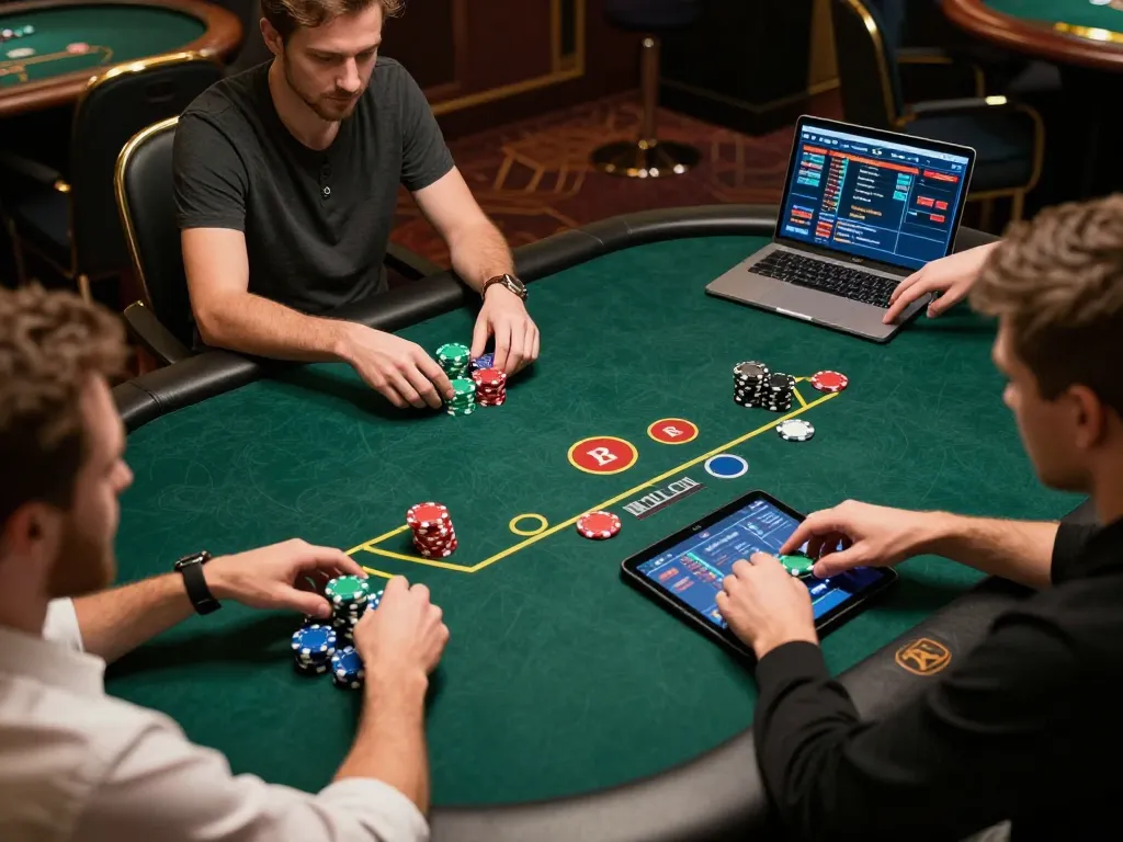 Engaging players in a lively poker game using tg88ok7 com for immersive online gambling experience