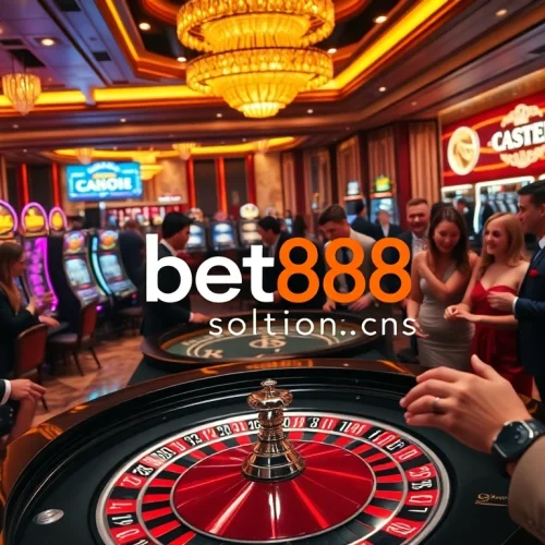 Experience the excitement of winning at the casino with https://bet888.solutions/ during an exhilarating roulette game.