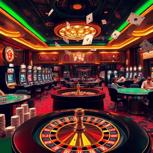Experience the thrill of gambling at https://bancaonline88.com/, featuring intense poker play and vibrant slot machines.