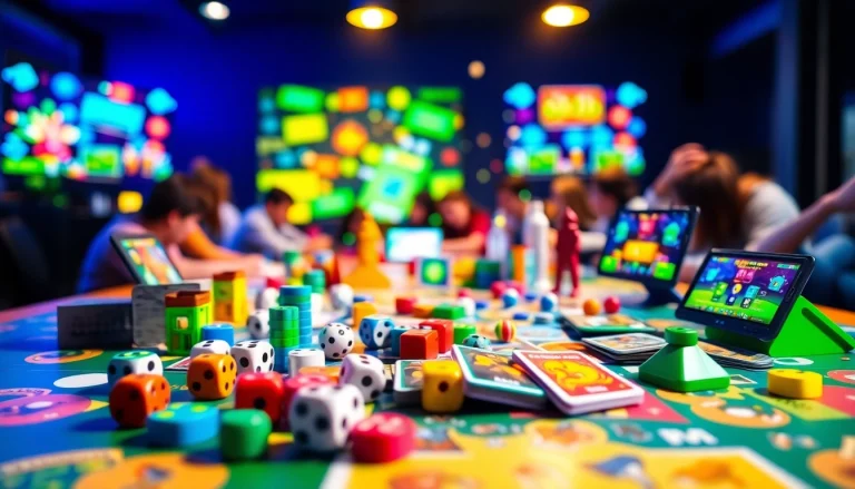 Engage in innovative games and gamification techniques at an interactive gaming table.