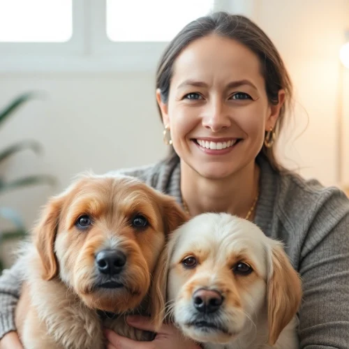 Engaging therapy session with a clinical psychologist Sydney and therapy dog creating a supportive environment.