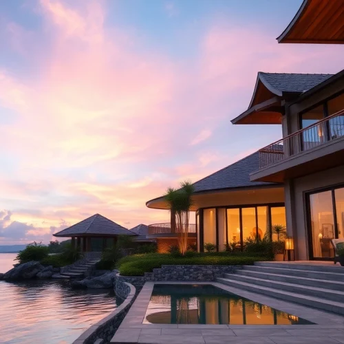 Enhance your property with expert villas property management showcasing beachfront luxury in Phuket.