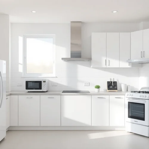 Discover premium бяла техника in a stylish kitchen setting showcasing modern appliances.