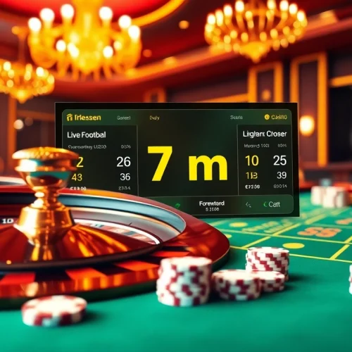 Experience the thrill of live betting on 7m with vibrant casino action and engaging gameplay.