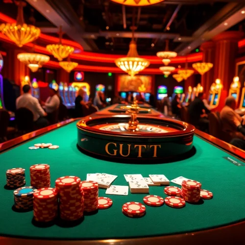 Experience thrilling gameplay at Bugatti8 casino with vibrant tables and exciting action.