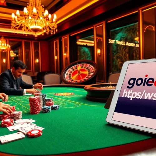 Experience the thrill of gambling at https://go8.gdn/ with intense poker action and elegant casino aesthetics.