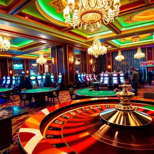 Experience the excitement at Trang Chủ QQ88 with thrilling casino games and vibrant atmosphere.
