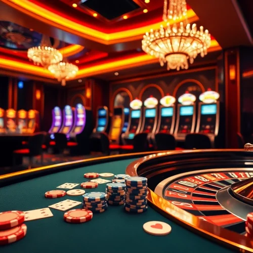 Experience the thrill of gaming at https://79king.osaka/ with vibrant casino tables and exciting betting action.