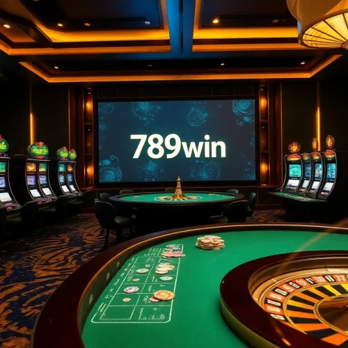 Experience the exhilaration of gambling at 789win with vibrant casino visuals and action.
