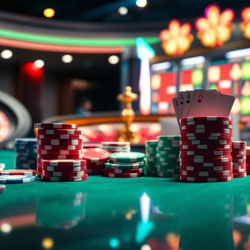Engage in thrilling games at win55 with vibrant casino tables and exciting roulette.