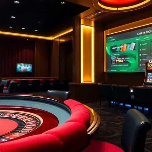 Experience the thrill of UU88 online gambling with vibrant casino visuals and engaging gaming elements.