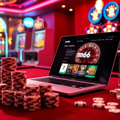 Engage with exciting games on mb66.nyc at a luxurious online casino table.