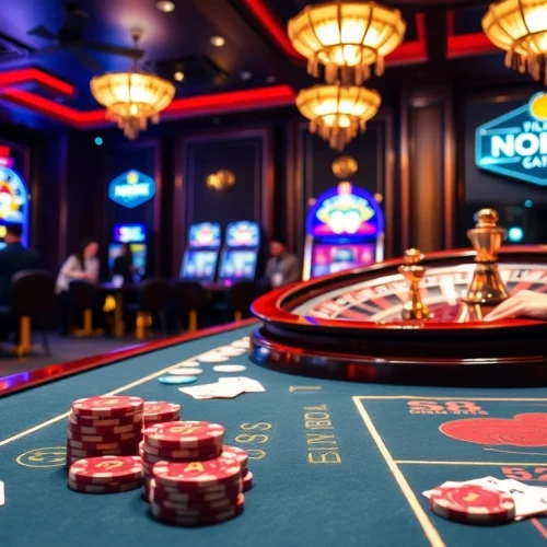 S8 branded luxury casino scene with vibrant poker chips and exciting roulette wheel.