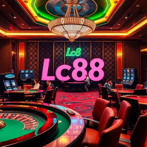 Experience thrilling gameplay at Lc88 casino with vibrant tables and exciting slots.