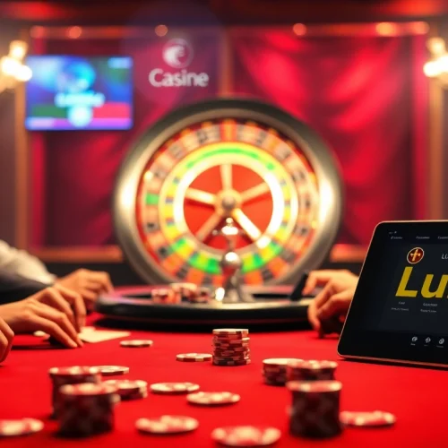 Experience high-stakes poker at luck8 com with thrilling gameplay and vibrant casino visuals.