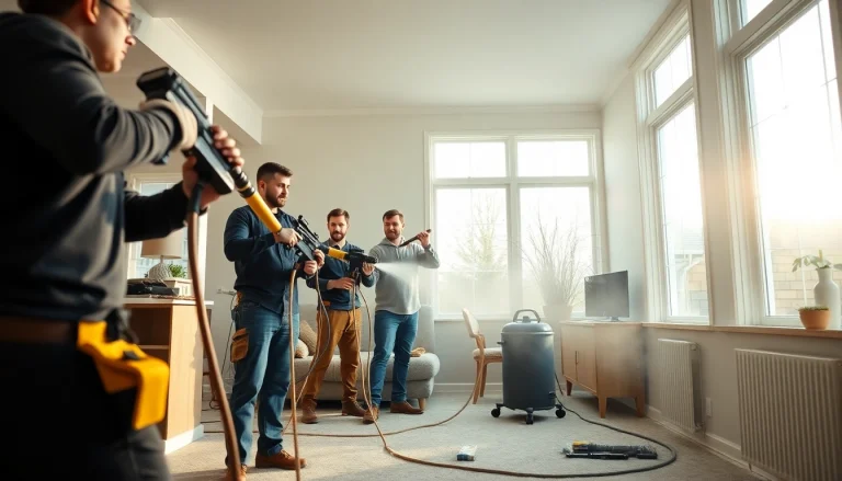 Efficient spray foam removal Littlehampton by experts in a bright, tidy home interior.