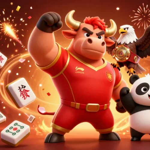 Experience exhilarating wins with go 88 in this vibrant casino scene featuring dynamic characters.